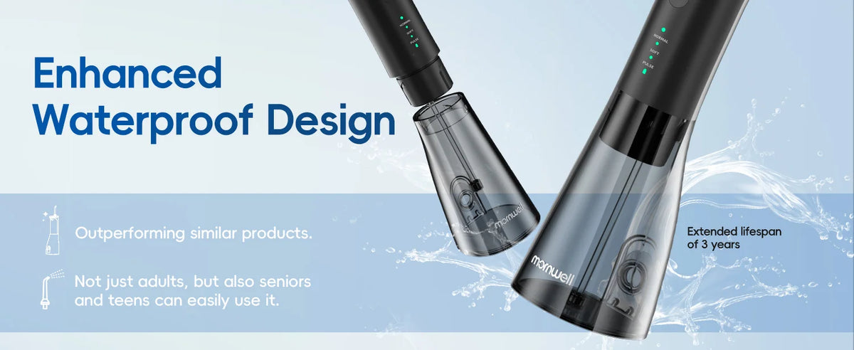 Electric Toothbrush & Water Flosser Oral Irrigator Kit