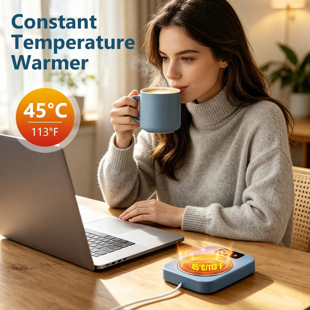 Electric Mug Warmer Coffee Cup Heater Warming Mat