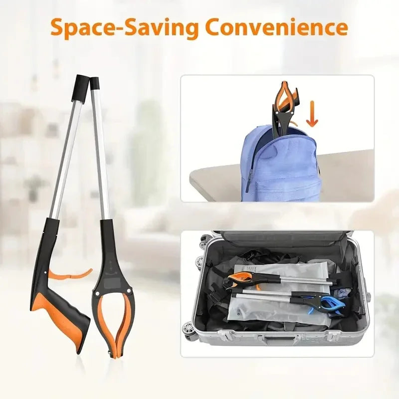 Foldable Grabber Tool Reacher Magnetic Pick Up Helper for Trash - 5