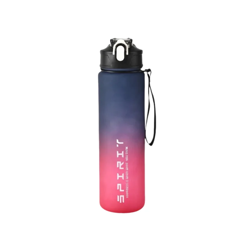 800ML Leakproof Sports Water Bottle Portable Shaker for Fitness Hiking
