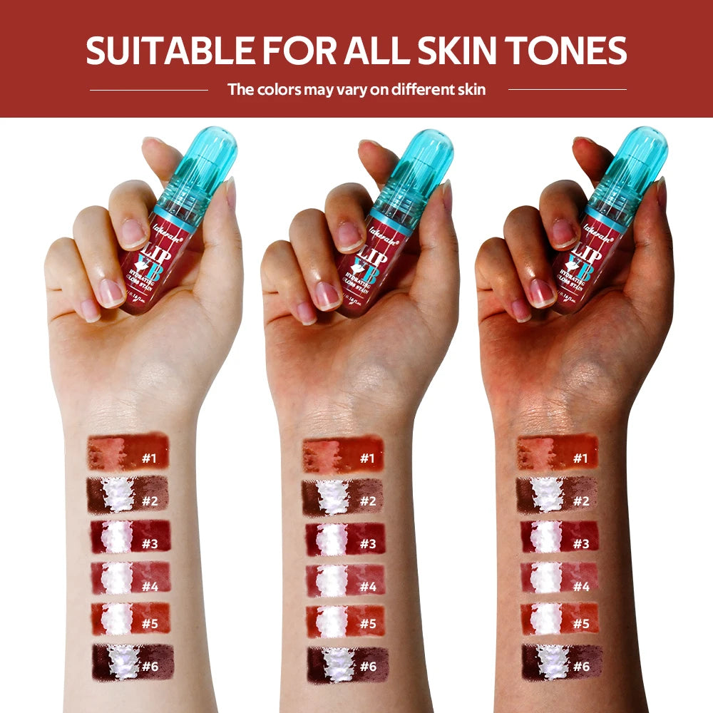 Lakerain Lip Stain Hydrating Gloss & Long Lasting Moisturizer - 6