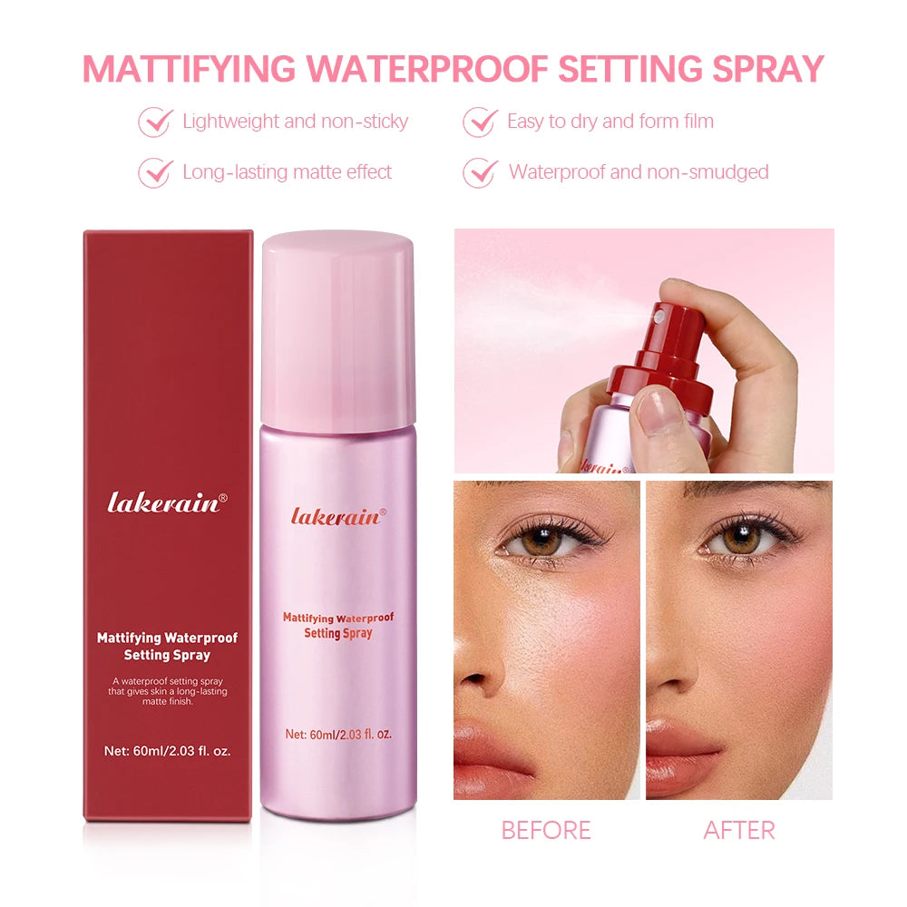 Mattifying Waterproof Setting Spray Oil Control Makeup Mist