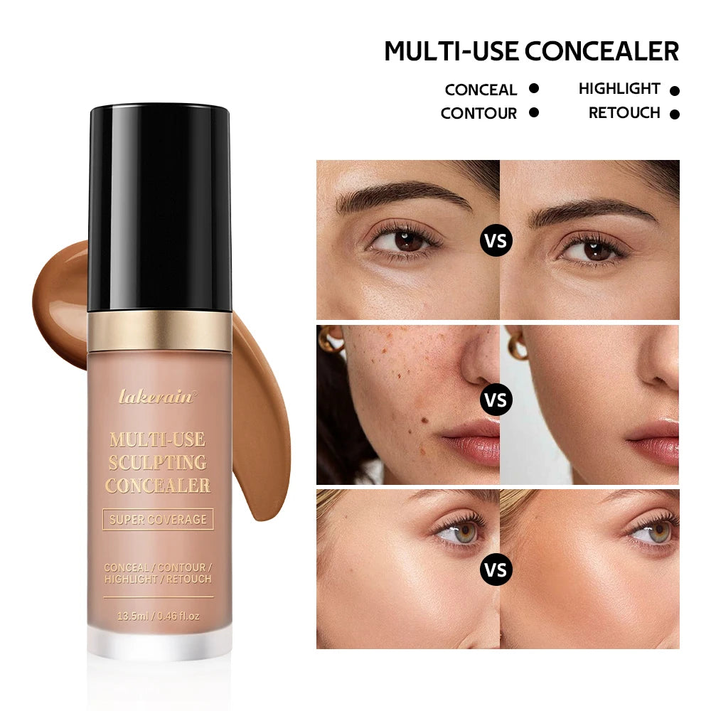 Super Coverage Concealer Contour Highlight Makeup - 2