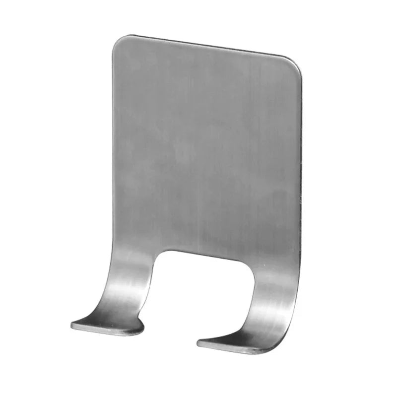 Stainless Steel Razor Holder Wall Mount Bathroom Organizer Hook - 14