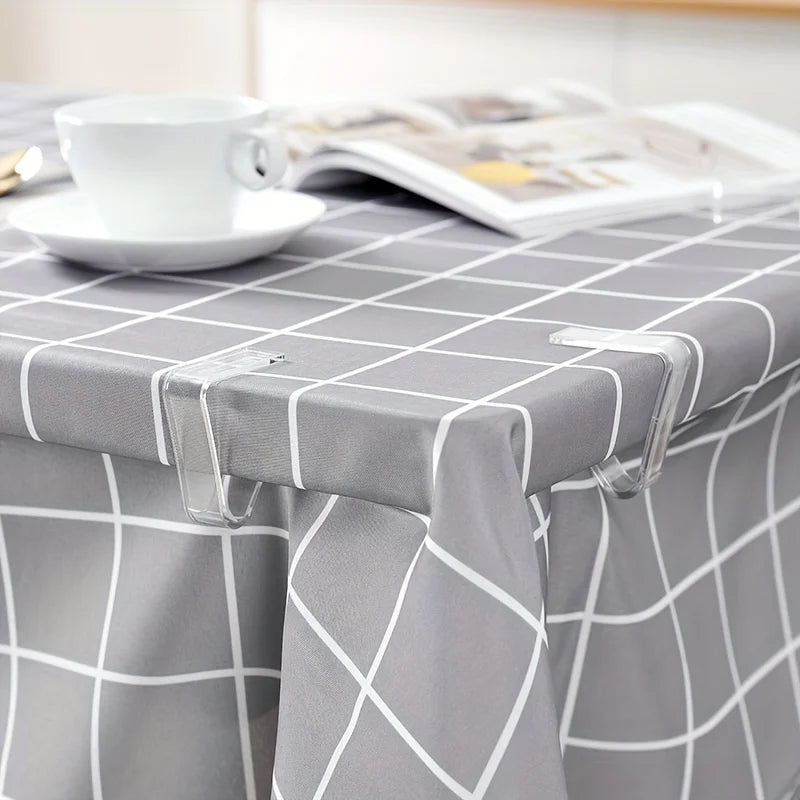 Transparent Tablecloth Clips Non-Slip Picnic Table Cloth Holders
