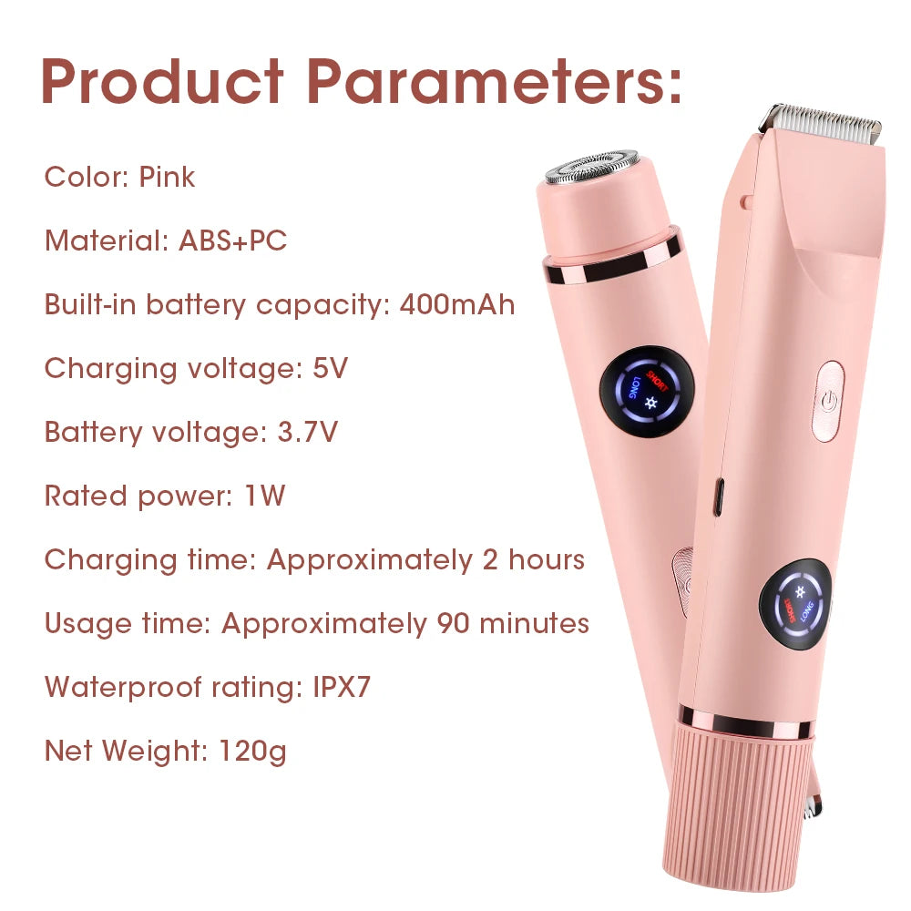 Waterproof Electric Shaver & Cordless Lady Razor - 15