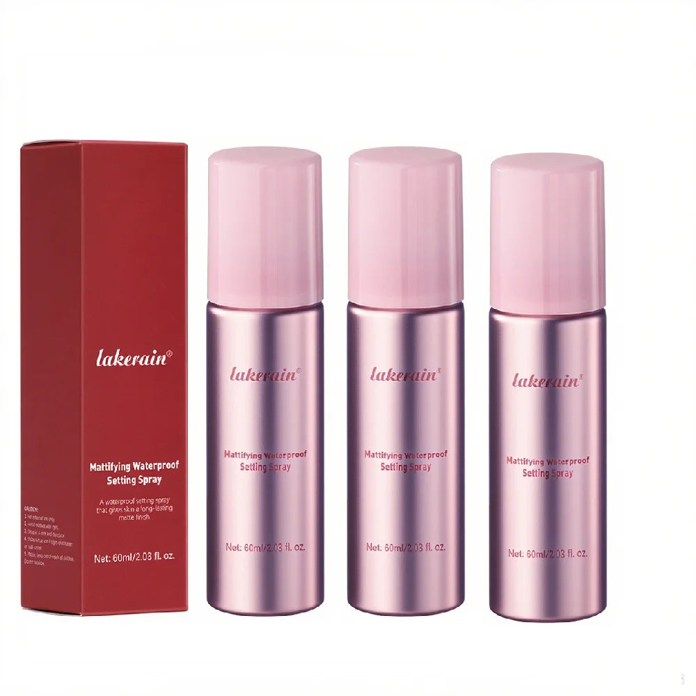 Mattifying Waterproof Setting Spray Long Lasting Makeup Fixer