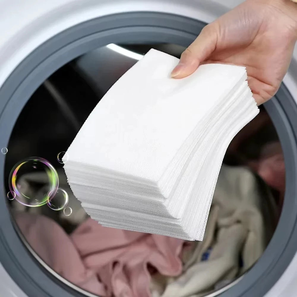 Laundry Color Catcher Sheets Anti Staining Dye Absorption Paper 50-150pcs - 10