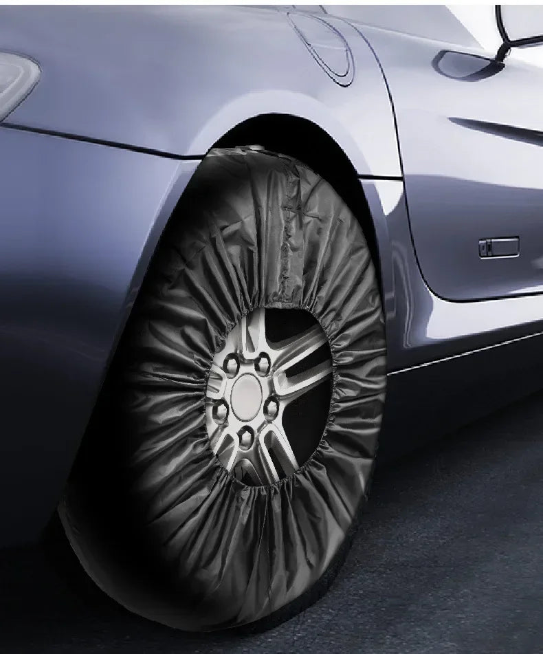 Universal Car Spare Tire Cover Waterproof Dustproof Storage Protector - 8