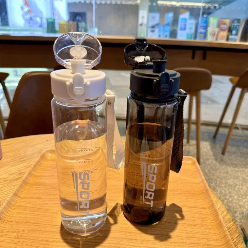 Leakproof Sports Water Bottle BPA Free Portable Gym Drinking Cup 560ml - 4