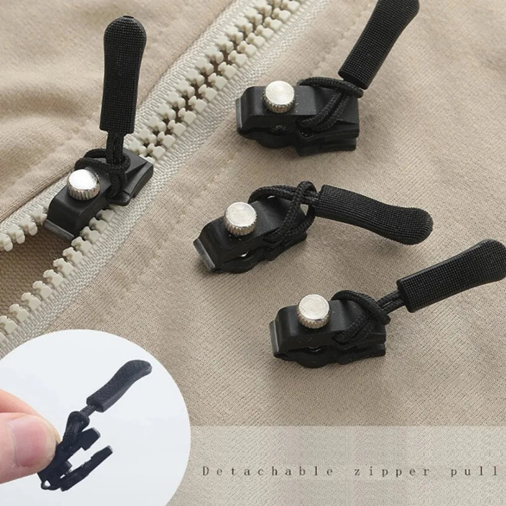 Universal Zipper Repair Kit Detachable Zipper Slider Replacement Puller