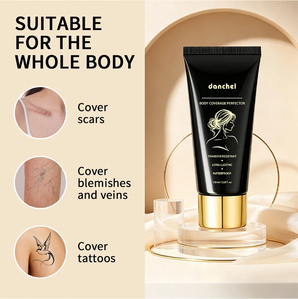 Waterproof Body Concealer Tattoo and Scar Cover Up Cream