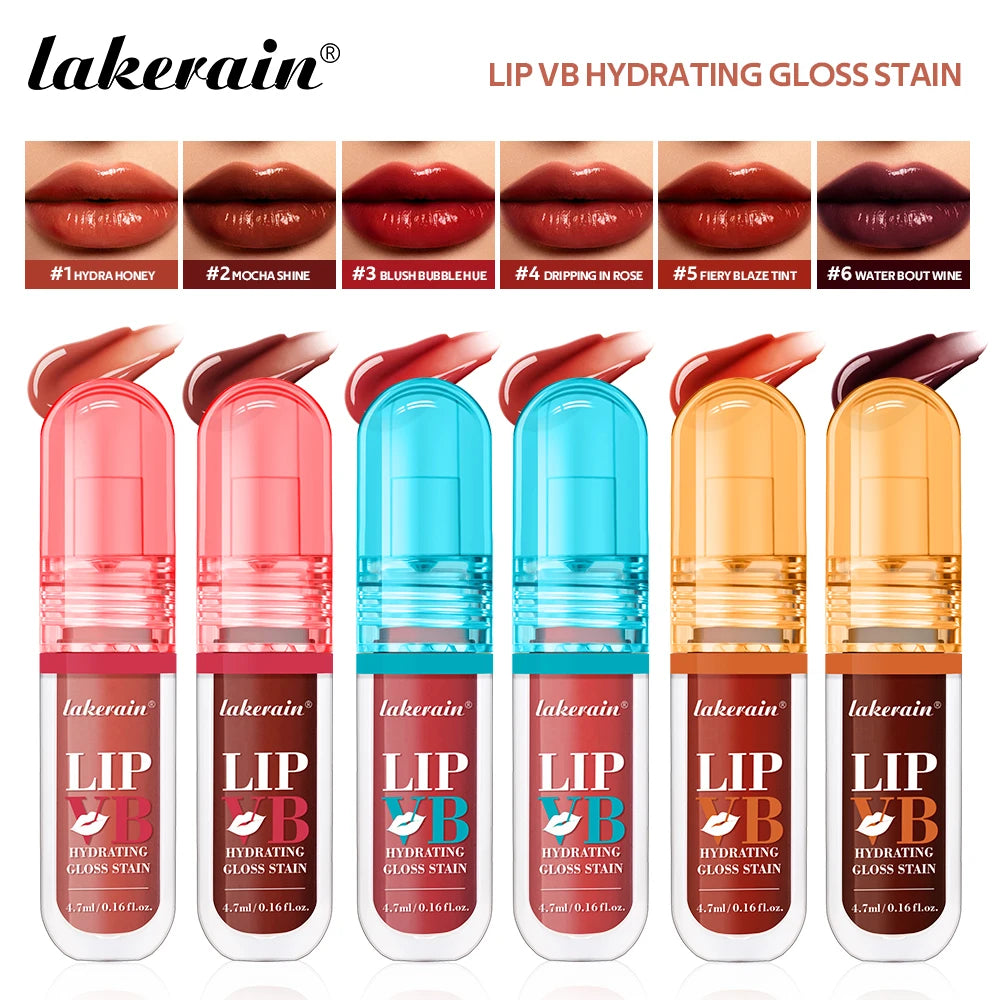 Lakerain Lip Stain Hydrating Gloss & Long Lasting Moisturizer - 21
