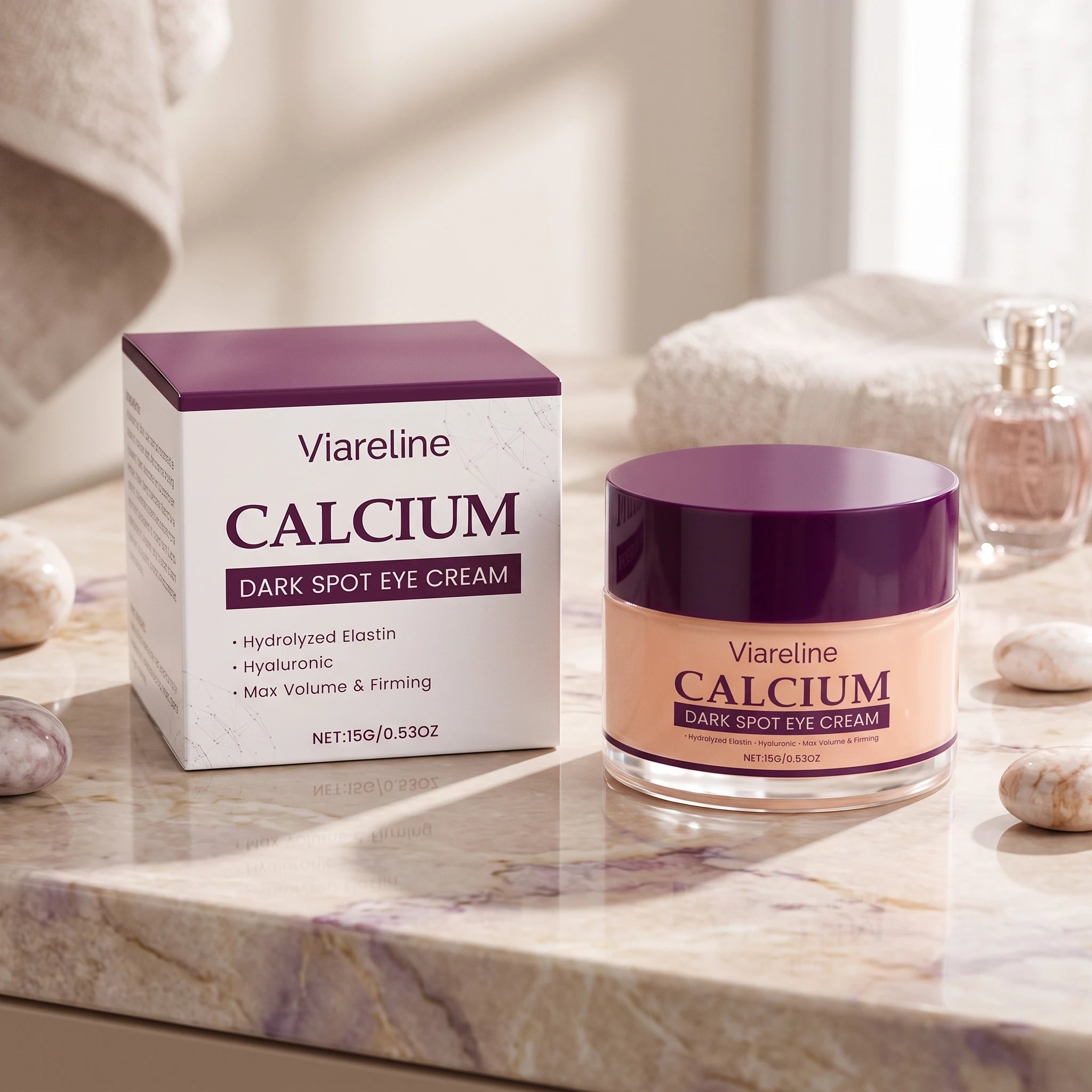 Calcium Eye Cream Dark Circles Firming Repair Cream - 2