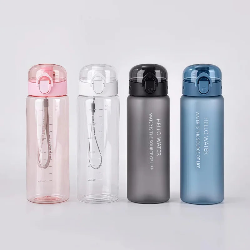 780ml Portable Sports Water Bottle Leakproof Gym Travel Drinking Flask