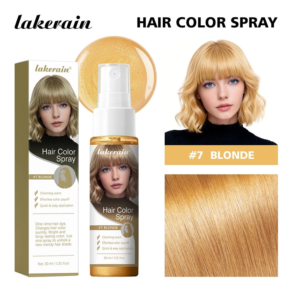 Temporary Hair Color Spray Washable DIY Dye - 21