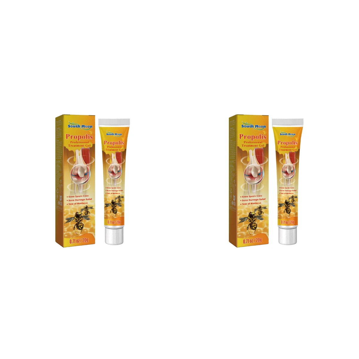 Propolis Joint Care Gel Soothing Massage Cream for Knees and Back - 13