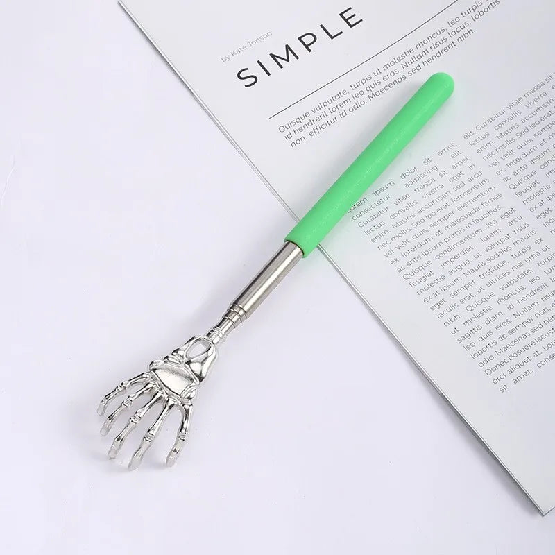 Stainless Steel Retractable Back Scratcher Extendable Body Massager - 17