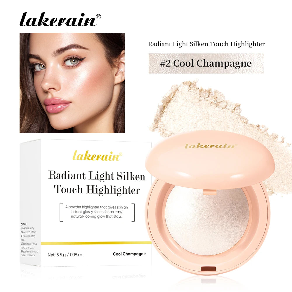 Silken Touch Highlighter Powder Glow Shimmer Illuminator Makeup - 21