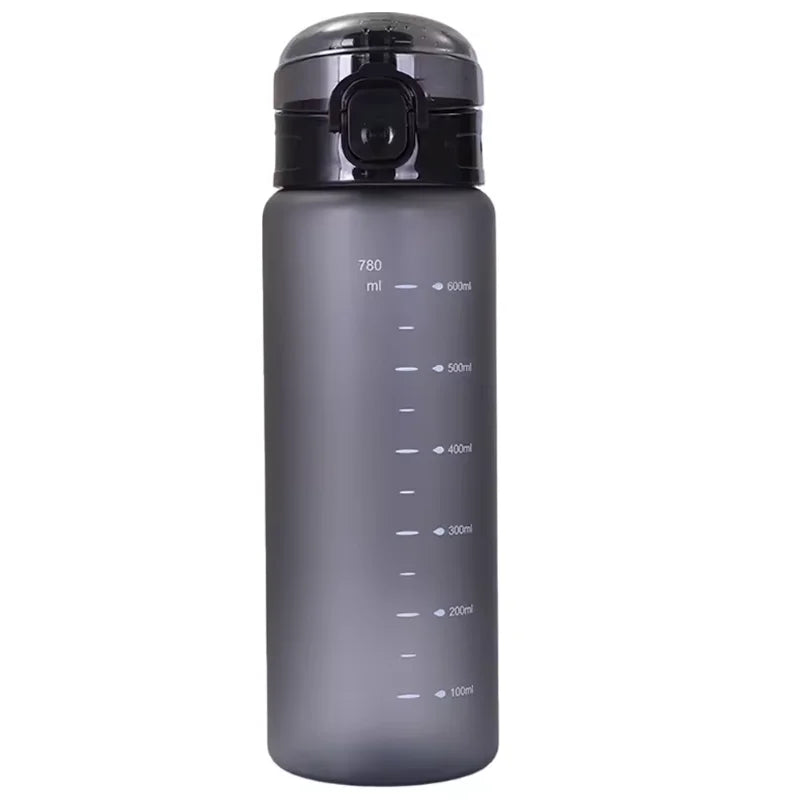 Leak Proof Sports Water Bottle BPA Free Portable Hiking Gym Flask - 24