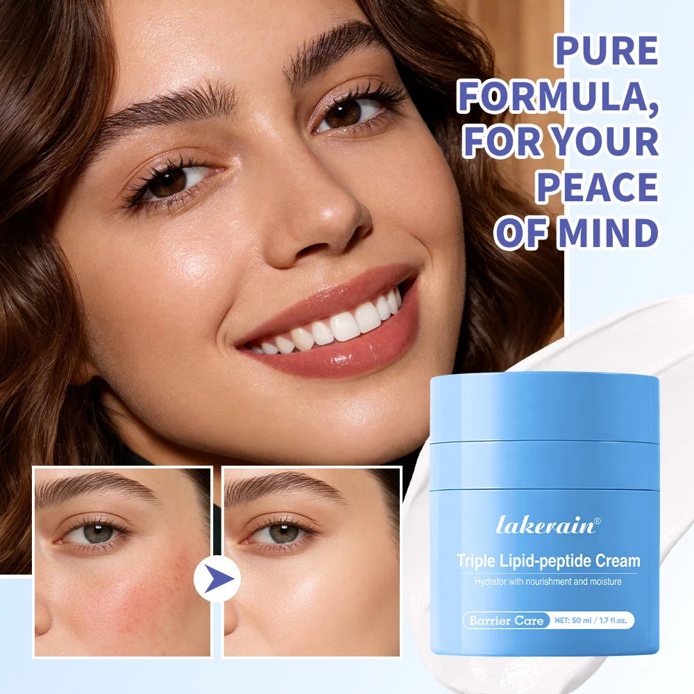 Triple Lipid Peptide Cream Deep Hydration Face Moisturizer - 2