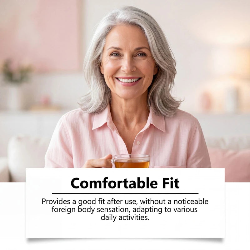 Silicone Denture Adhesive Cushion Stabilizing Pad