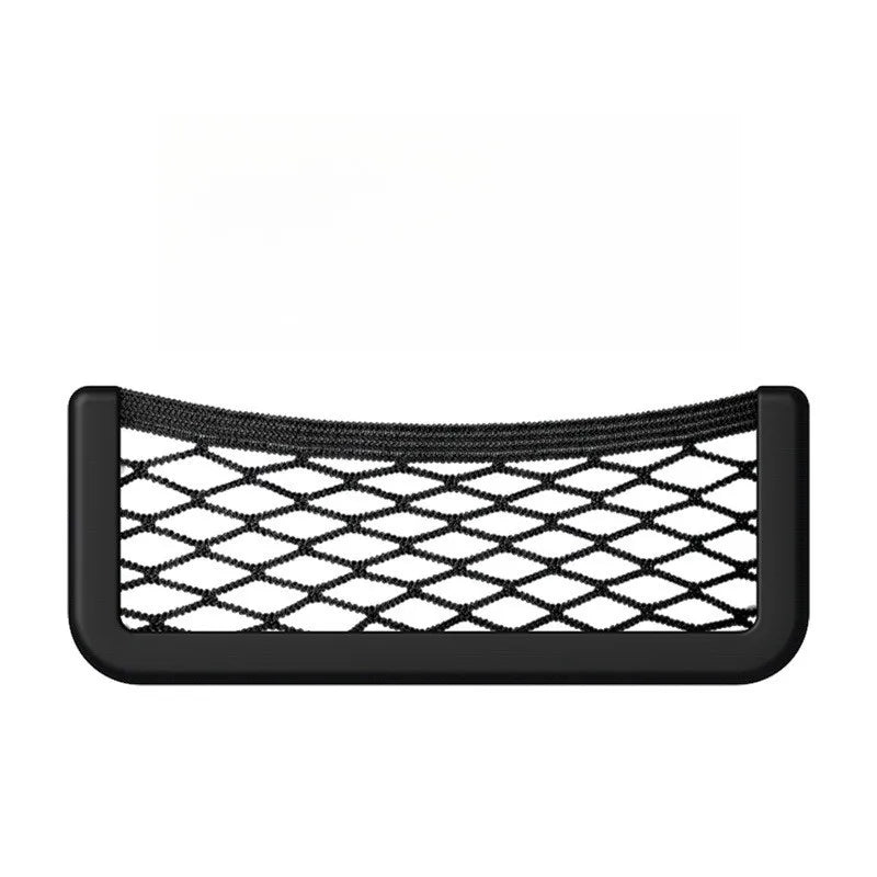 Car Mesh Pocket Organizer In-Car Storage Net for Phone and Sundries - 13