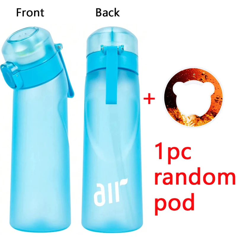 Scented Air Water Bottle with Flavor Pods for Sports and Hydration - 25