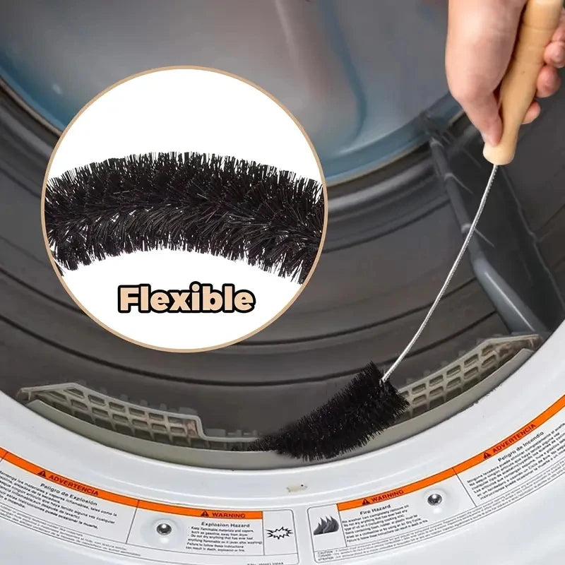 Washing Machine and Dryer Vent Cleaning Brush Flexible Lint Remover