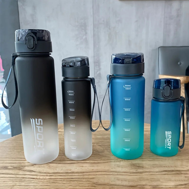 BPA Free Leak Proof Sports Water Bottle Portable Fitness Gym Jug - 16
