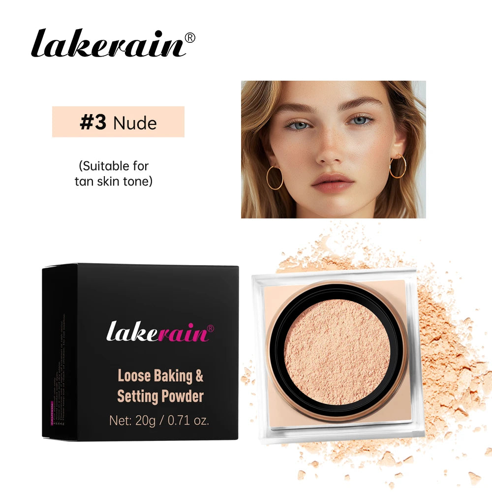 Matte Setting Powder Oil Control Translucent Face Powder - 21