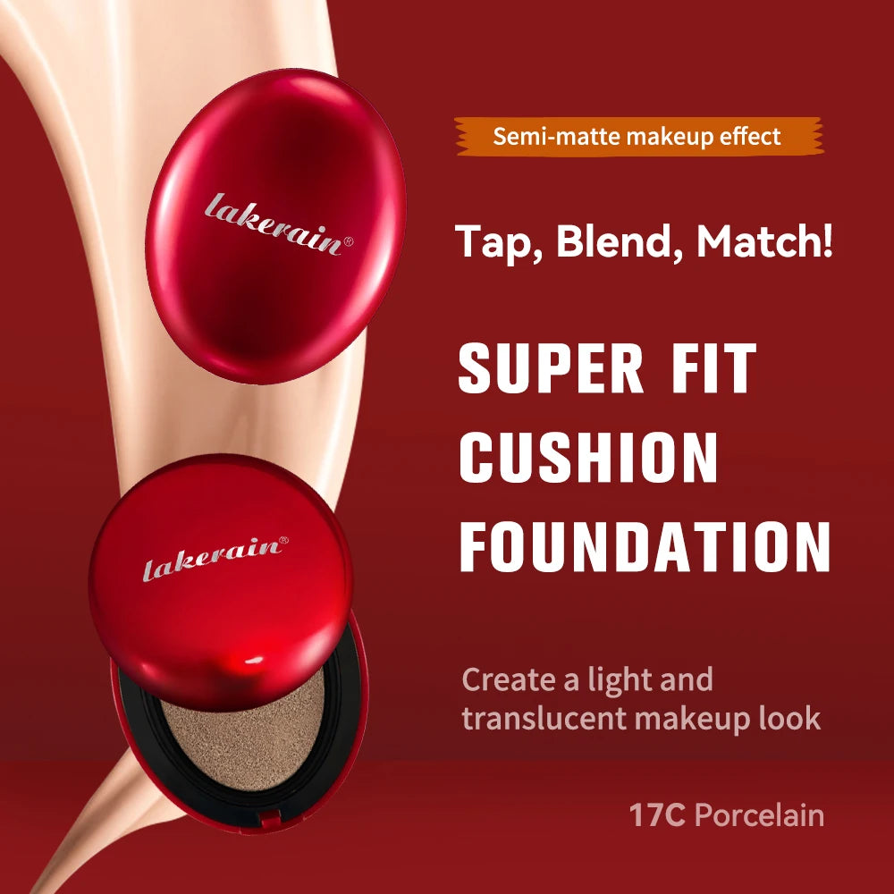 Cushion Foundation Long Lasting Semi Matte Face Makeup
