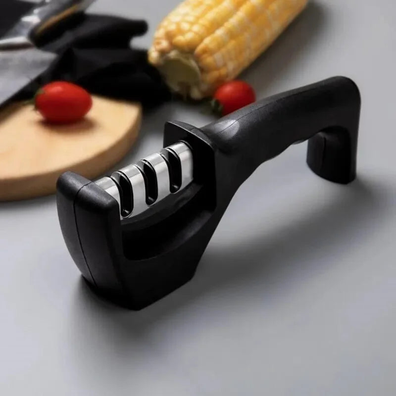 3 Stage Knife Sharpener Handheld Kitchen Blade Sharpening Tool