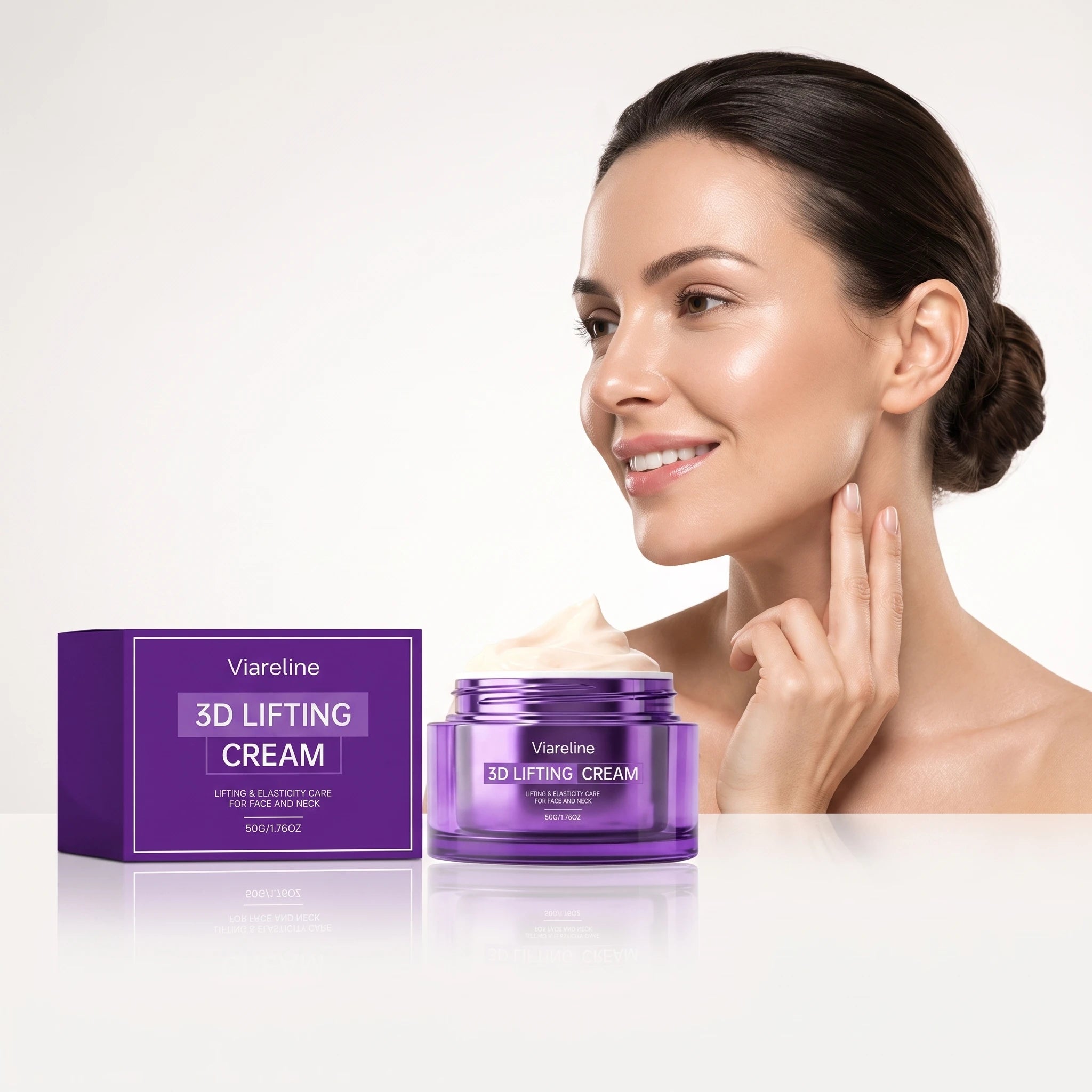 3D Face And Neck Lifting Firming Cream Anti Aging Moisturizer - 3