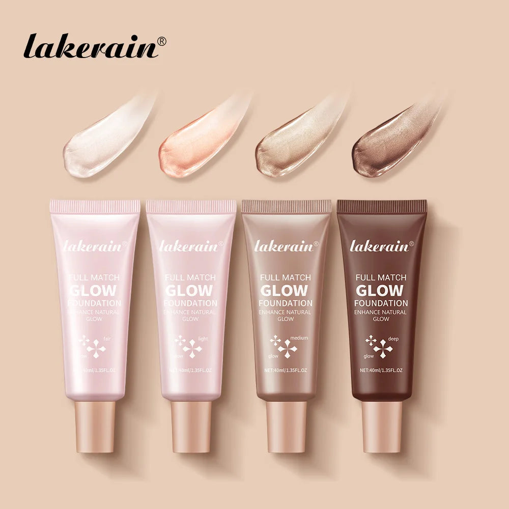 Glowing Liquid Foundation Moisturizing Highlighter Makeup Base
