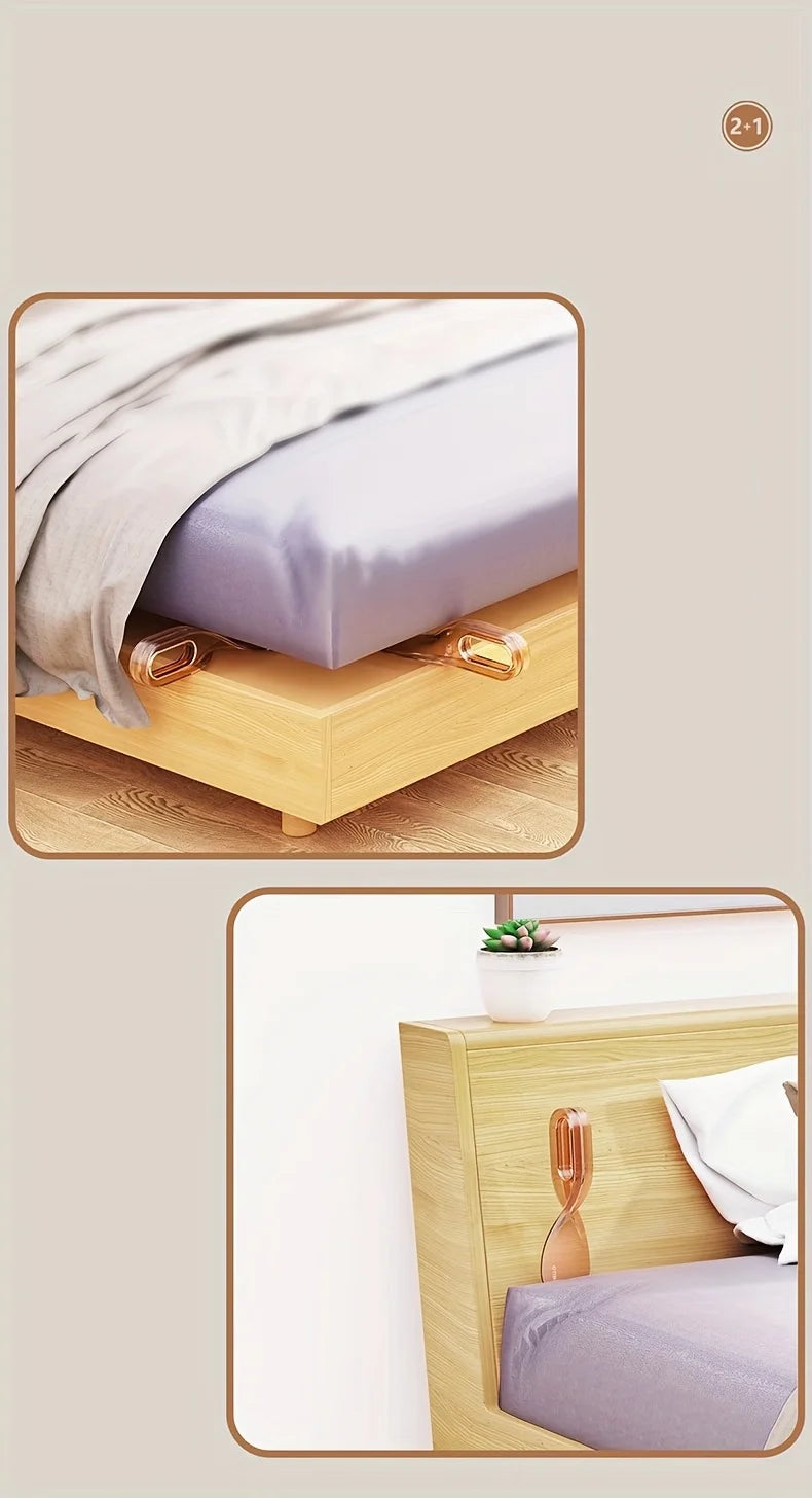 4PCS Mattress Lifter Tool Bed Sheet Tucker and Changing Helper - 8