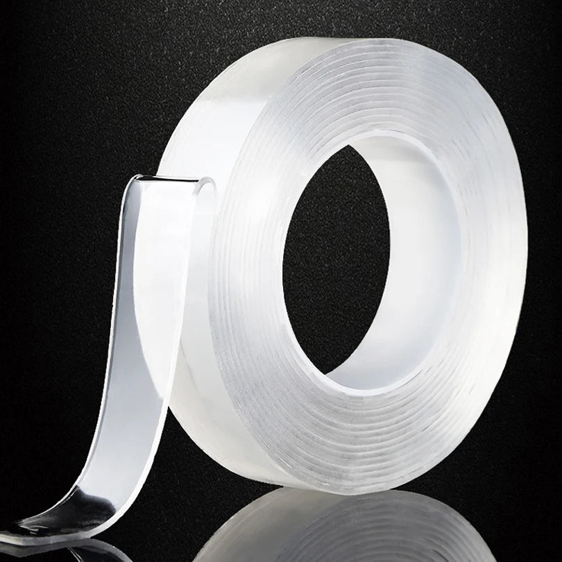 Transparent Nano Tape Double Sided Adhesive Washable Anti Slip Grip
