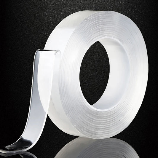 Transparent Nano Tape Double Sided Adhesive Washable Anti Slip Grip