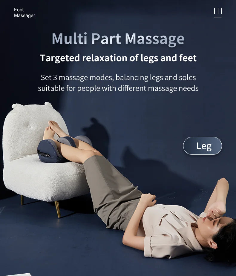 Multifunctional Foot Massager Roller and Leg Compression Machine - 15