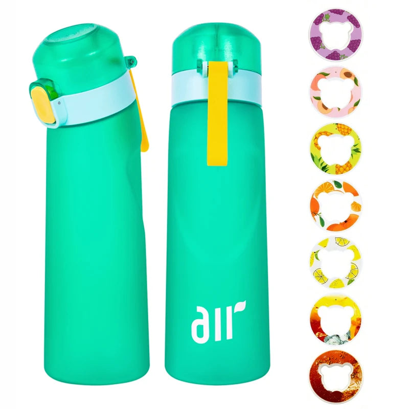 Scented Air Water Bottle Portable Flavor Infused Sports Gym Bottle