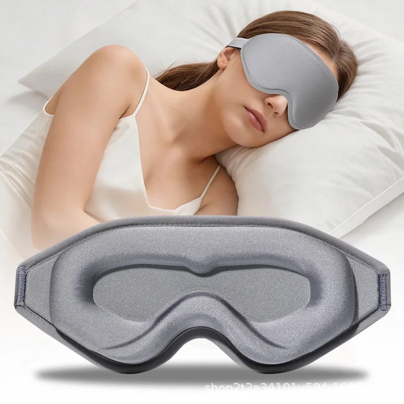 3D Sleep Mask Memory Foam Blindfold Eyeshade