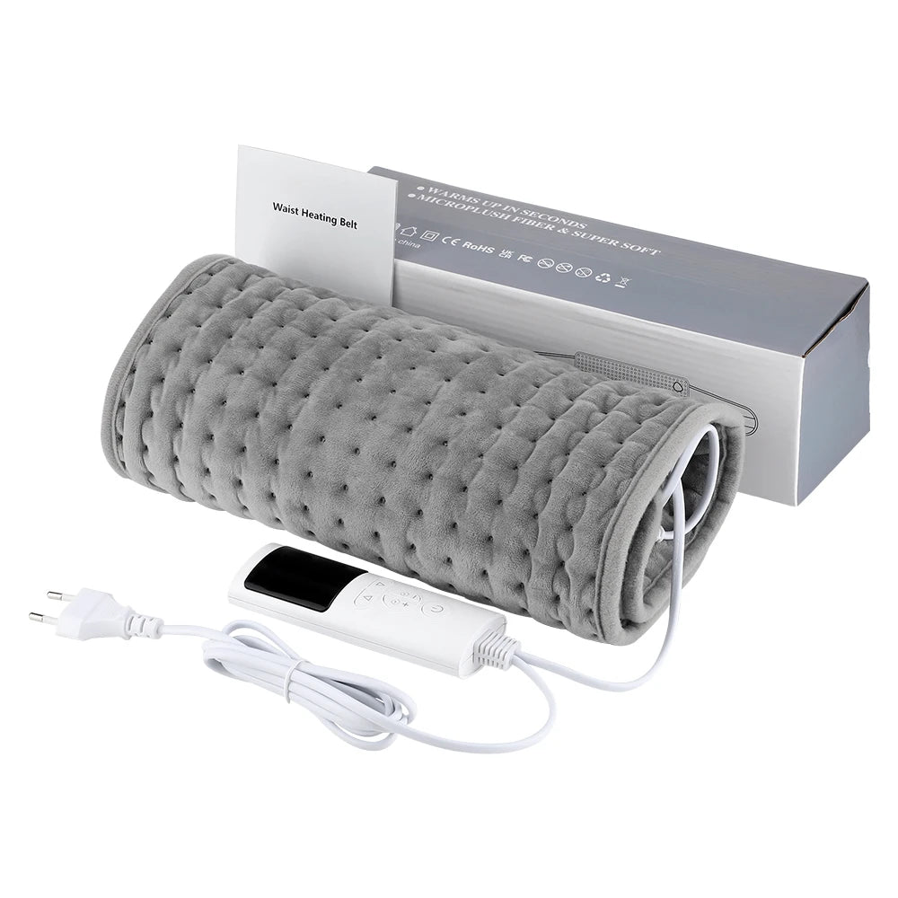 Electric Heating Waist Belt Thermal Pad Back Warmer - 18