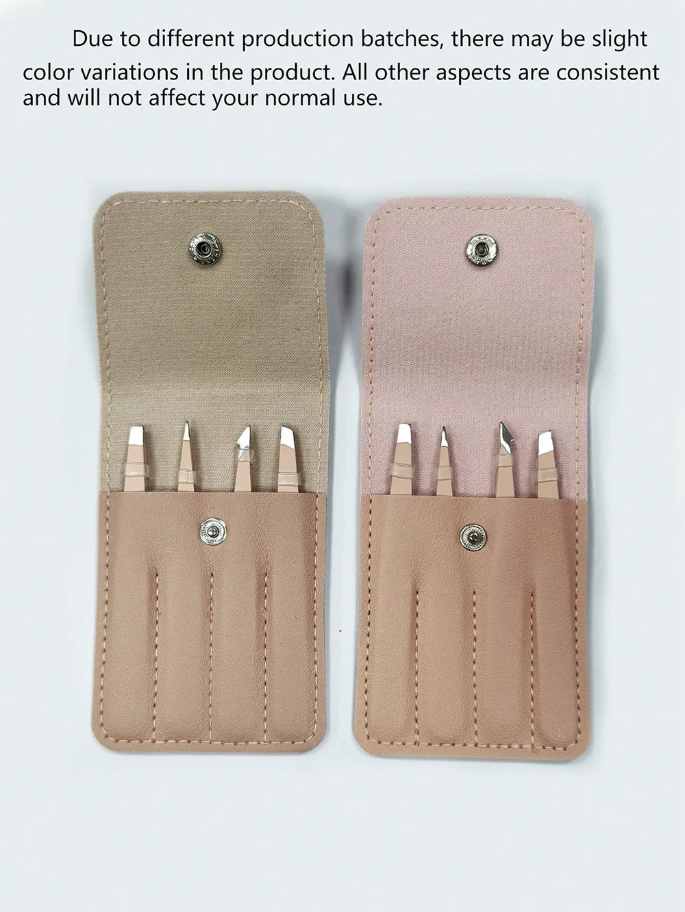 4pc Professional Stainless Steel Tweezer Set Precision Crafting Tools - 14