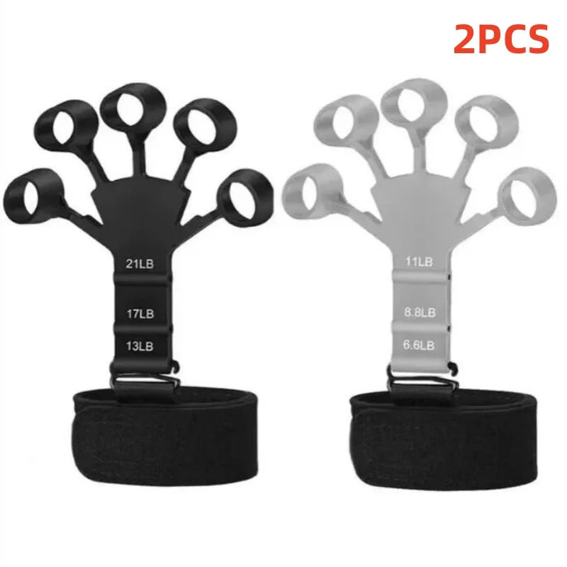 Finger Exerciser Hand Strengthener Grip Trainer Therapy Tool - 18