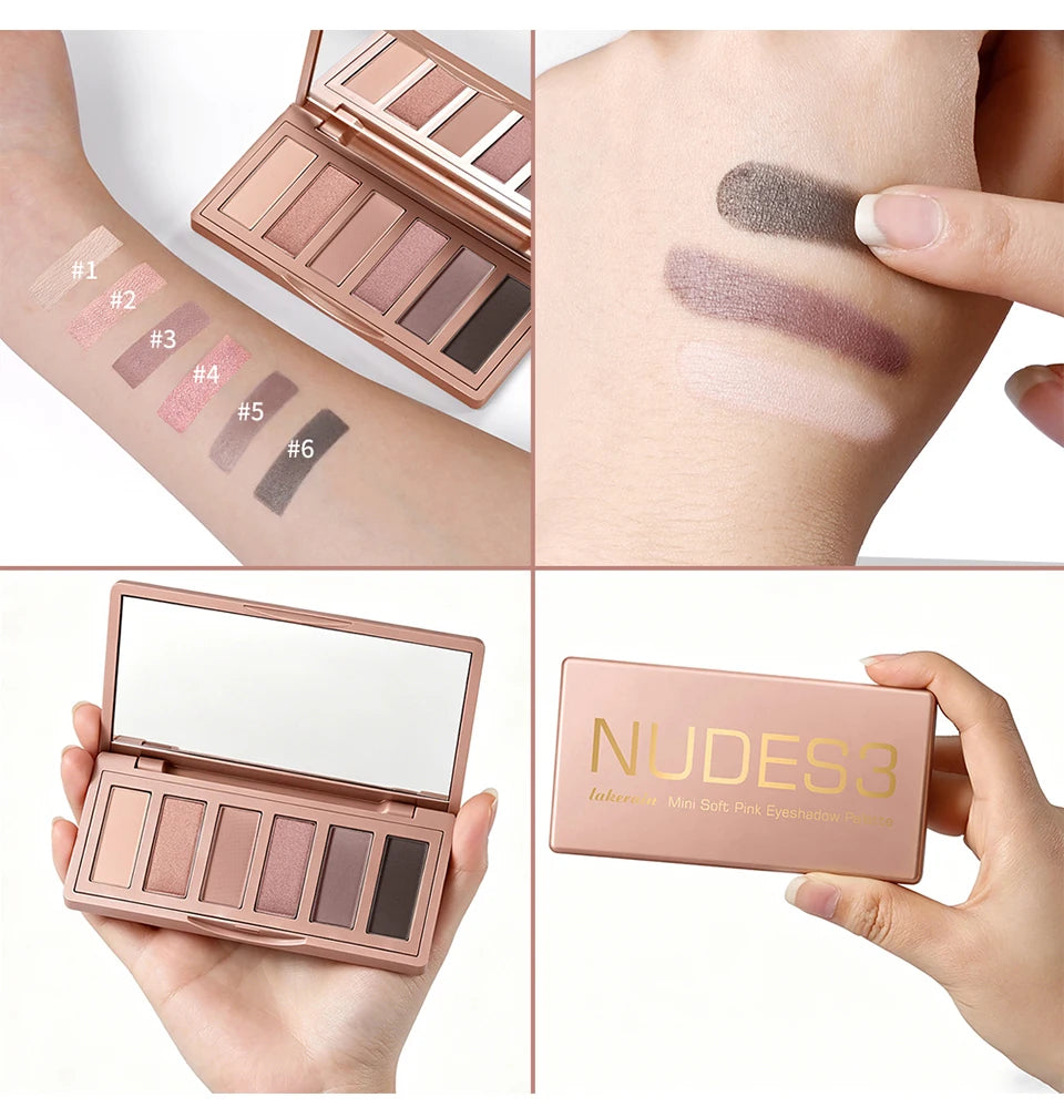 Eyeshadow Palette Long Lasting Neutral Matte Shimmer Eye Makeup - 17