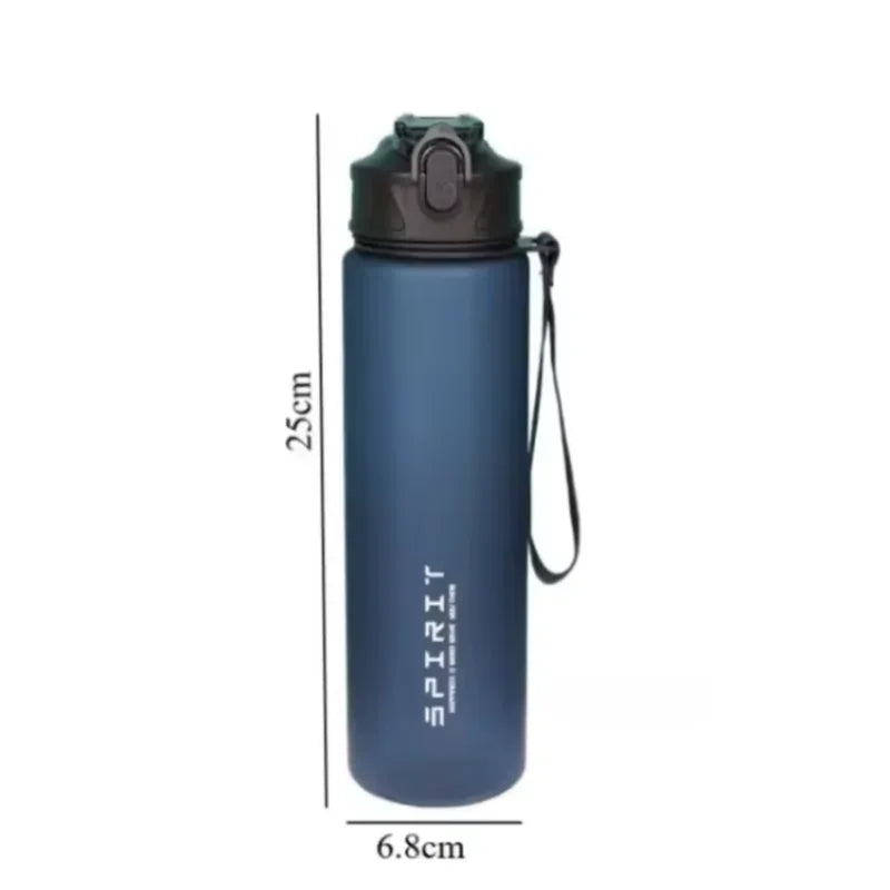 750ml Leak-Proof Sports Water Bottle BPA-Free Fitness Drinking Mug