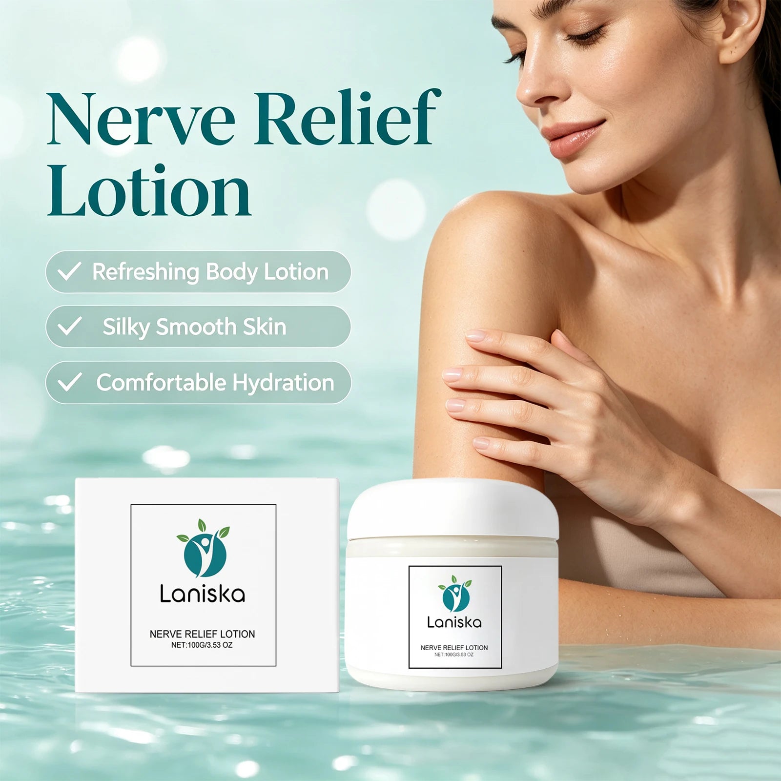 Nerve Relief Lotion Soothing Body Care Cream - 3