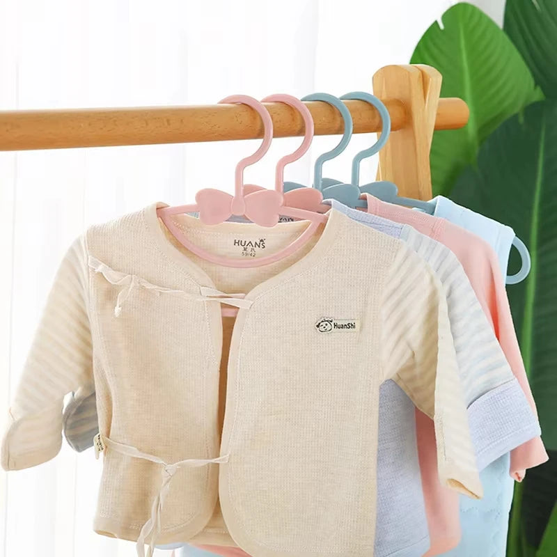 Non-Slip Baby Hangers Kids Clothes Storage Organizers for Wardrobe - 2
