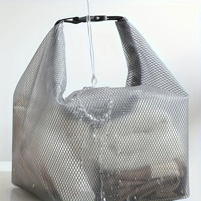 2PCS Waterproof Storage Bag Mesh Cosmetic Pouch for Travel and Gym - 12
