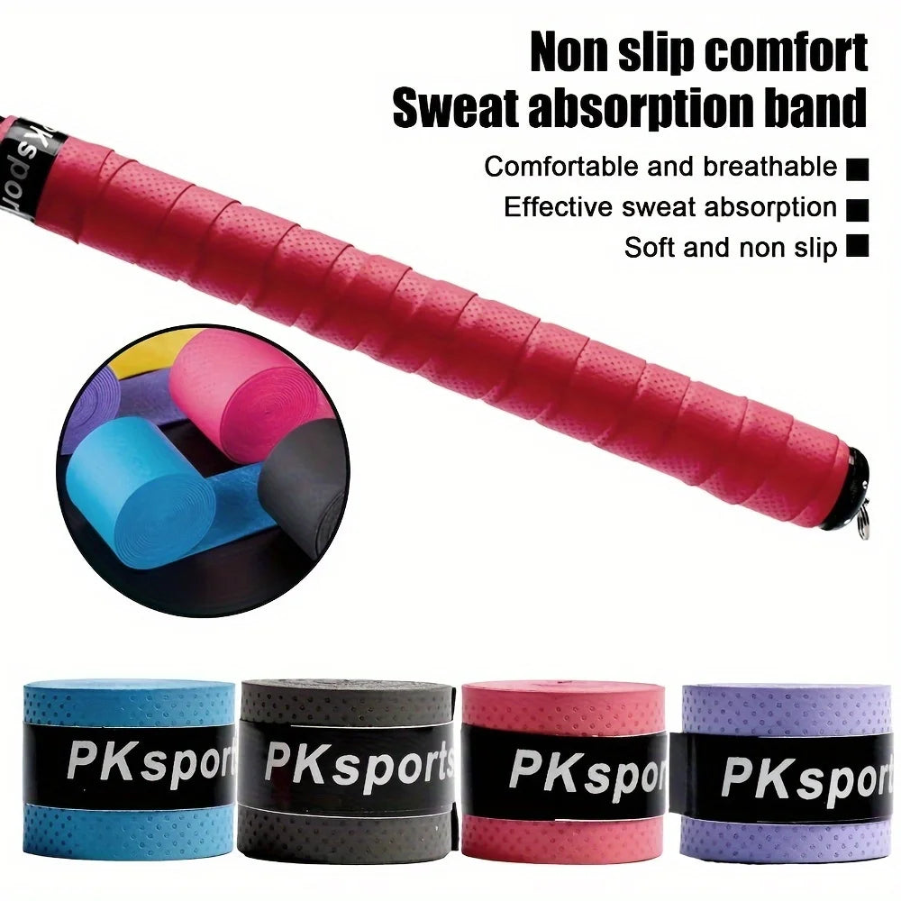 Non-Slip Sports Grip Tape for Tennis Badminton Racket and Fishing Rod - 7